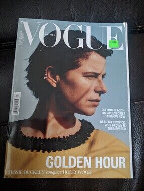 British Vogue Magazine - Golden Hour Cover (Jessie Buckley) - February 2026